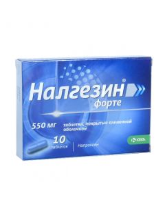 Nalgezin Forte tablets, No. 10 | Buy Online