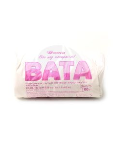 Sterile surgical cotton wool, 100g | Buy Online