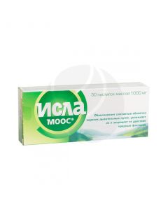 Isla Moos lozenges dietary supplements, No. 30 | Buy Online