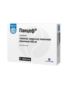Pancef tablets 400mg, No. 6 | Buy Online