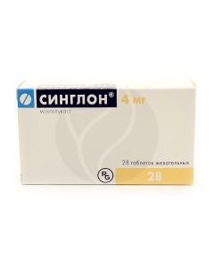 Singlon chewable tablets 4mg, No. 28 | Buy Online