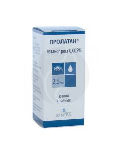 Prolatan eye drops 0.005%, 2.5 ml | Buy Online