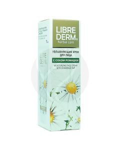 Librederm Herbs Moisturizing face cream with chamomile, 75ml | Buy Online