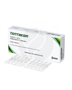 Tapticom drops 0.0015 + 0.5%, 0.3ml No. 30 | Buy Online