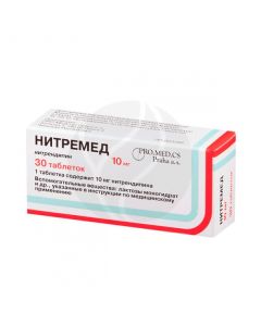 Nitremed tablets 10mg, 30 | Buy Online