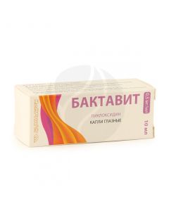 Bactavit eye drops 0.5mg / ml, 10ml | Buy Online
