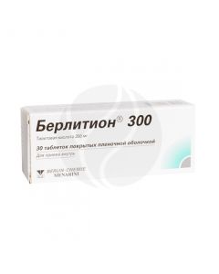 Berlition 300 tablets 300mg, No. 30 | Buy Online