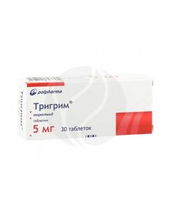 Trigrim tablets 5mg, no. 30 | Buy Online