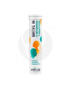 Vitus M effervescent tablets dietary supplement, No. 20 | Buy Online