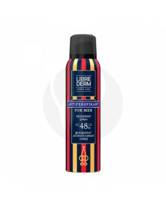 Librederm For Men deodorant-antiperspirant 48 hours spray, 150ml | Buy Online