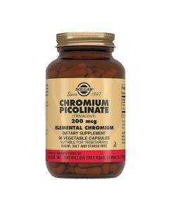 Solgar Chromium Picolinate capsule dietary supplement, No. 90 | Buy Online