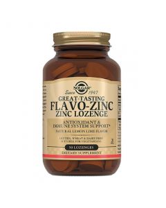 Solgar Flavo - Zinc lozenges BAA 1300mg, No. 50 | Buy Online