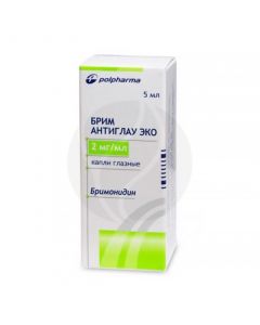 Brim antiglau ECO eye drops 0.2%, 5ml | Buy Online