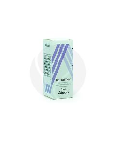 Betoptic eye drops 0.5%, 5 ml | Buy Online
