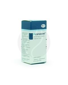 Ksalakom eye drops, 2.5 ml | Buy Online