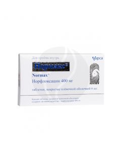Normax tablets 400mg, No. 6 | Buy Online