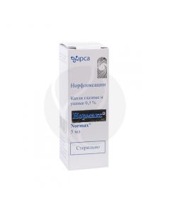 Normax eye / ear drops 0.3%, 5 ml | Buy Online