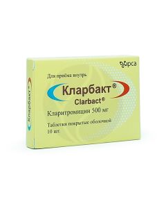 Clarbact tablets 500mg, No. 10 | Buy Online