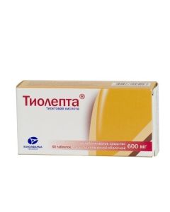 Buy cheap Tyoktovaya acid | Tialept tablets are covered.pl.ob. 600 mg 60 pcs. online www.buy-pharm.com