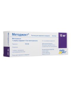 Buy cheap Methotrexate | Methododekt solution for p / leather. enter 50 mg / ml 0.3 ml (15 mg) syringe 1 pc. online www.buy-pharm.com