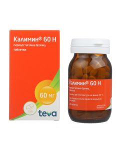 Buy cheap Pyrydostyhmyna bromide | Kalimin 60 N tablets 60 mg 100 pcs. online www.buy-pharm.com