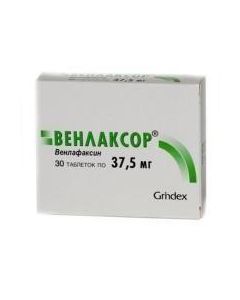 Buy cheap Venlafaxine | Venlaxor tablets 37.5 mg, 30 pcs. online www.buy-pharm.com