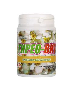 Buy cheap Bloodroot Belaya | Tireo-VIT (white cinquefoil) tablets 100 pcs. online www.buy-pharm.com