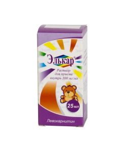 Buy cheap Levokarnytyn | Elkar solution for oral administration 300 mg / ml bottle of 25 ml online www.buy-pharm.com