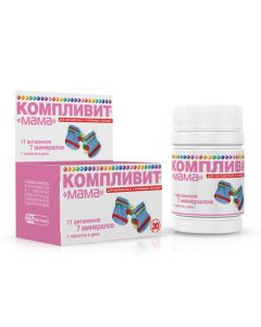 Buy cheap Polyvytamyn , Minerals | Complivit Mom tablets, 30 pcs. online www.buy-pharm.com