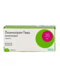 Buy cheap lisinopril | Lisinopril-Teva tablets 20 mg 30 pcs. online www.buy-pharm.com