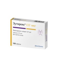 Buy cheap Levothyroxine sodium | Eutiroks tablets 137 mcg, 100 pcs. online www.buy-pharm.com