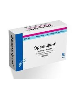 Buy cheap epoetyn alpha | Eralfon solution for iv and sc administration of 1000 IU 0.3 ml syringe with a device. needle protection 6 pcs. online www.buy-pharm.com