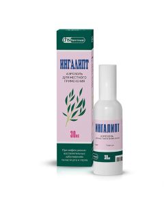 Buy cheap peppermint Edible oil, Sulfanylamide, Sulfathiazole, Timol, Eucalyptus prutovid leaf oil | Inhalipt aerosol 30 ml online www.buy-pharm.com