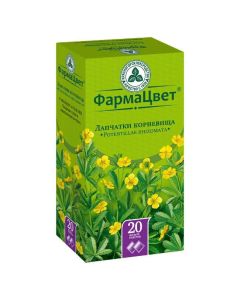 Buy cheap cinquefoil erect rhizomes | Scapula rhizomes filter packs 2.5 g, 20 pcs. online www.buy-pharm.com