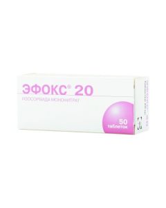 Buy cheap isosorbide mononitrate | Efox tablets 20 mg, 50 pcs. online www.buy-pharm.com