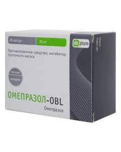 Buy cheap Omeprazole | Omeprazole-OBL capsules 20 mg 28 pcs. online www.buy-pharm.com