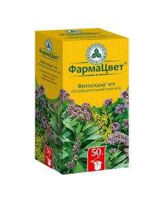 Buy cheap valerian, donnik Dushytsa, thyme, Pust rnyk | Phytosedan No. 3 soothing collection of pack, 50 g online www.buy-pharm.com
