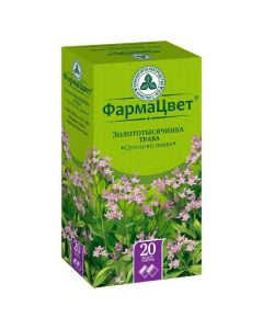 Buy cheap Golden-weed grass | Centaury grass filter bags 1.5 g, 20 pcs. online www.buy-pharm.com