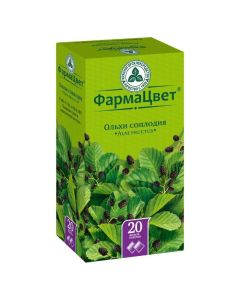 Buy cheap Health, beauty soplodyya | Alder fruit fruit filter bags 1.5 g, 20 pcs. online www.buy-pharm.com