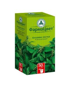 Buy cheap Krapyv lystya | Nettle leaves pack, 50 g online www.buy-pharm.com