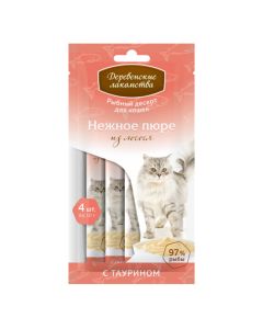 Rustic delicacies Tender salmon puree 4pcs * 10g - cheap price - buy-pharm.com