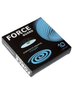 Force Guard mosquito spirals Standard blue 10pcs - cheap price - buy-pharm.com