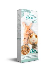 Grain sticks Secret Natura for rodents vitamin and mineral cocktail 2pcs * 45g - cheap price - buy-pharm.com