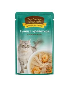 Rustic delicacies Homemade dinners tuna with shrimp in tender jelly, spider 70g - cheap price - buy-pharm.com