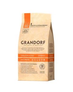 Grandorf Cat Sterilized turkey with rice for sterilized cats 2kg - cheap price - buy-pharm.com