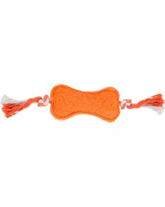 Toy NATURAL for dogs from loofah Bone on a rope 170 * 450mm - cheap price - buy-pharm.com