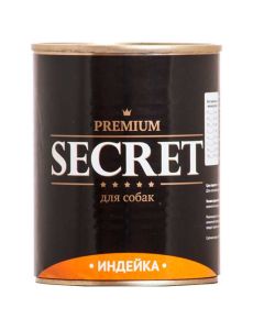 Secret Premium canned food for dogs turkey 850g - cheap price - buy-pharm.com