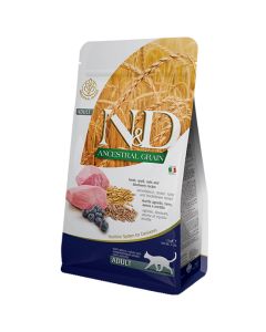 Farmina N&D Low Grain cat food lamb with blueberries 1.5kg - cheap price - buy-pharm.com