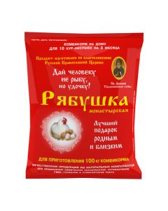 Premix Ryabushka Monastyrskaya for poultry (0.5%) 500g - cheap price - buy-pharm.com