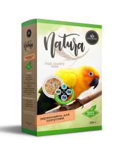 Zernosmes Secret Natura for parrots with a complex of minerals 500g - cheap price - buy-pharm.com
